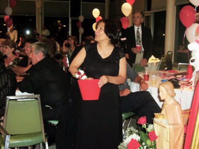 Alicia Ramirez with the Raffle Bucket.jpg